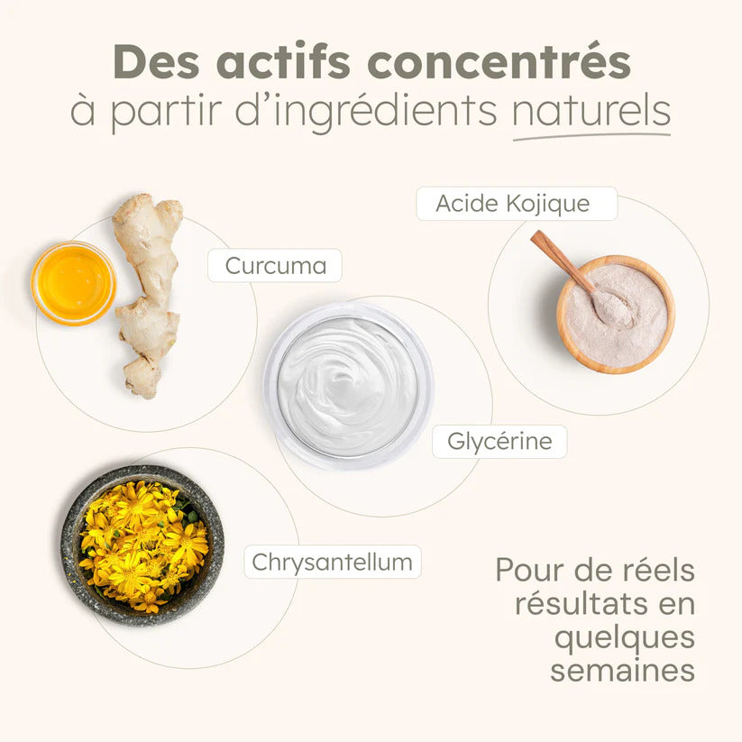 Coton Glow Up - Curcuma & Acide Kojique
