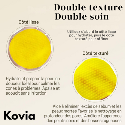 Coton Glow Up - Curcuma & Acide Kojique